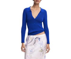 Desigual Femme 25wwjf29 Pullover Sweater, Bleu, S EU