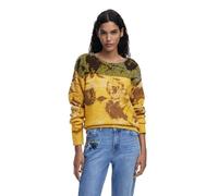Desigual Femme 25wwjf30 Pullover Sweater, Jaune, M EU