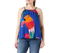 Desigual Femme Blus_rodas Blouse, Bleu, L EU