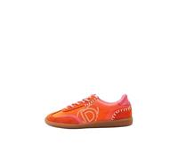 Desigual Femme Chaussures de Couleur heri Basket, Rouge, 38 EU