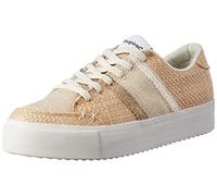Desigual Femme Chaussures de Rue Naturelles Basket, Blanc, 39 EU