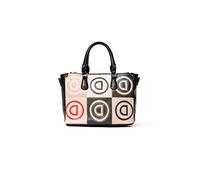 Desigual Femme Écusson Logo Bols_Safi Vêtement, Beige, 15.3X23.3X33.8 Cm (B X H T)