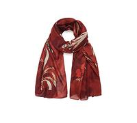 Desigual Femme Fou_camo Red charpe tendance, Rouge, Taille unique EU
