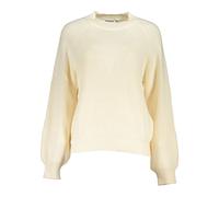 Desigual, Femme, Pulls, Blanc, Taille: 44 FR Sena Chunky Knit Jumper