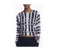 Desigual, Femme, Pulls, Multicolore, Taille: 36 FR Pull Femme en Viscose Blanc Trendsetter