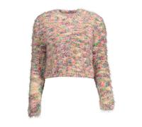 Desigual, Femme, Pulls, Multicolore, Taille: 46 FR Chemise chic à manches longues avec détails contrastants en rose