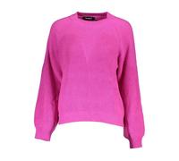 Desigual, Femme, Pulls, Rose, Taille: 46 FR Pulls à col rond