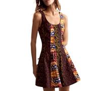 Desigual Femme Robe à bretelles conçue par Mr. Christian Lacroix.