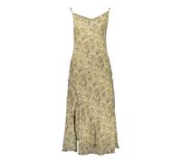 Desigual, Femme, Robes, Beige, Taille: 42 FR Robe Longue avec Imprimé