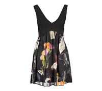 Desigual, Femme, Robes, Noir, Taille: 38 FR Uve Short Dress