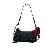 Desigual, Femme, Sacs, Noir, Taille: ONE Size Sac à main en polyuréthane avec finition détaillée