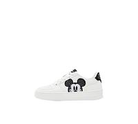 Desigual Femme Shoes Chaussures Fancy_Mickey Studs, Blanc, 41 EU