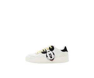 Desigual Femme Shoes_Fancy_Mickey Basket, Blanc, 38 EU
