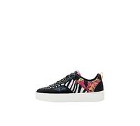 Desigual Femme Shoes Fancy Patch Black, Noir, 40 EU