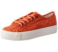 Desigual Femme Shoes_Street_Flores PU Basket, Orange, 38 EU