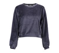 Desigual, Femme, Sweatshirts et sweats à capuche, Bleu, Taille: 42 FR Pull en Coton Bleu, Manches Longues, Col Rond