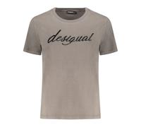 Desigual, Femme, Tops, Gris, Taille: 38 FR Varsovia T-Shirt