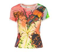 Desigual, Femme, Tops, Multicolore, Taille: 36 FR T-shirt Designed by Mr. Christian Lacroix