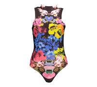 Desigual, Femme, Tops, Multicolore, Taille: 42 FR Débardeur à col haut avec dos ouvert