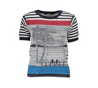 Desigual, Femme, Tops, Multicolore, Taille: 44 FR Pull en coton