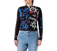 Desigual Femme Ts_chloe T Shirt, Noir, S EU