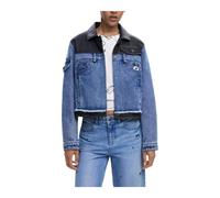 Desigual Veste mi-saison bleu / mélange de couleurs, Taille L