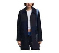 Desigual, Femme, Vestes, Noir, Taille: 38 FR Blazer noir avec fermeture éclair et poches