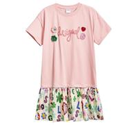 Desigual Fille 25sgvk11 Robe, Rouge, 10 Ans EU