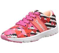 Desigual Fille Step Tra Sneakers Basses, Rose (Pink 3200), 38 EU