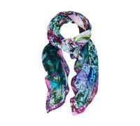 Desigual - Floral Pattern Viscose Scarf - Femme - Accessoires - Multicolore - Taille: ONE Size