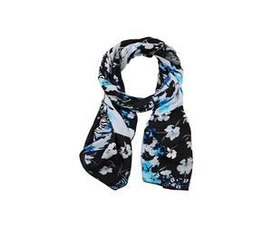 Desigual Fou_Patch RECTANG Foulard, bleu, taille unique, bleu, taille unique