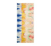 Desigual Foulard 'Lacroix' bleu / jaune / vert clair / rouge clair / blanc cassé, Taille One Size