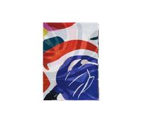 Desigual Foulard Lyra Rectangle Multicolor Fuchsia