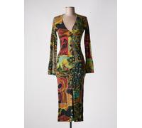 desigual gilets femme de couleur vert 34