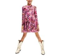 Desigual Girl Knit Dress Long Sleeve, Robe Filles,