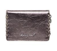 Desigual - Greta Tiny Zip Capsule Wallet - Femme - Accessoires - Brun - Taille: ONE Size