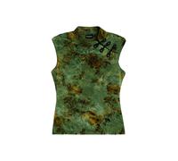 Desigual Haut bleu cyan / olive, Taille M