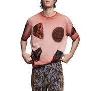 Desigual Homme T-shirt à manches courtes avec pièces.