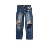 Desigual Jean bleu / marron / brun foncé, Taille 32