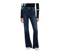 Desigual - Jean Femme Bleu à Fermeture Éclair - Femme - Jeans - Bleu - Taille: 40 FR