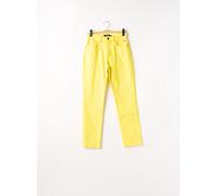 desigual jeans femme de couleur jaune 36