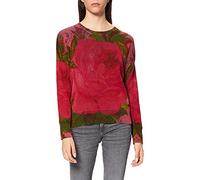 Desigual Jers_Granada Pull-Over, Rouge, Taille S Femme