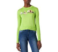 Desigual JERS_Julia Sweat, Vert, Taille L Femme