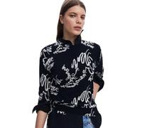 Desigual Jers_Malmo Sweatshirt, Noir, S Femme