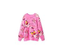 Desigual Jers_Pink Panther 3056 Turosa Pull Sweater, Rouge, S Fille