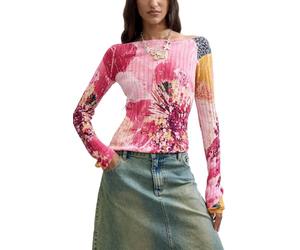 Desigual Jers_Roses Sweatshirt pour Femme