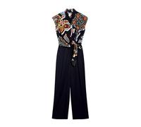 Desigual Jumpsuit_Paisley_Lacroix Jeans, Noir, L Femme