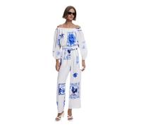 Desigual JUMPSUIT_TÁMESIS, 1000 WHITE, S