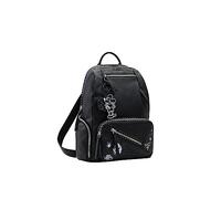 Desigual Jupe, Back_Mickey Rock Chester Femme, Noir, Einheitsgröße