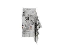 Desigual Jupe bleu marine / marron / gris chiné / noir, Taille 38